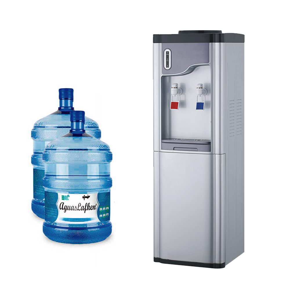 Dispensador eléctrico con compresor + 2 bidones